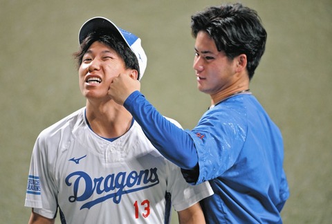 中日井上監督、金丸（6回2失点）に「何かが足りてないという事」