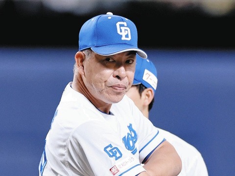 中日・井上監督「順位もゲーム差も気にしてない」