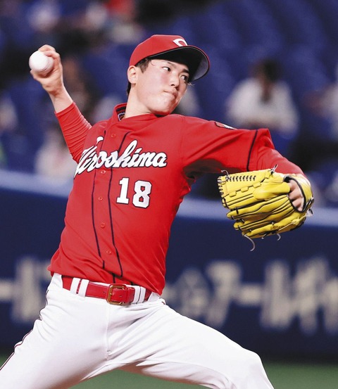 【えっ】広島森下6勝14敗←これ