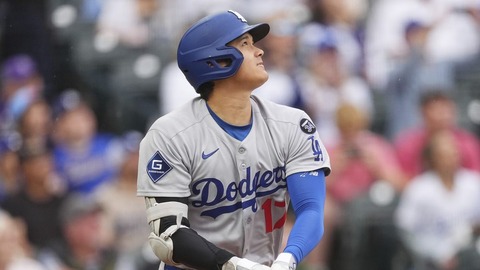 大谷翔平(日米通算300本塁打)まもなく通算本塁打数で現役日本人選手2位に