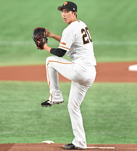 【あかん…】巨人戸郷 2年ぶり中4日ローテが確定 ヤクルト戦登板へ