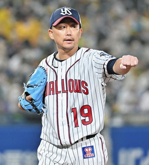 阪神、石川(45)に今期2勝目をプレゼントwwww