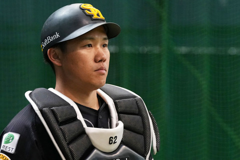 【頼りになるばい】SB海野 .234 0本 21打点 OPS.559 得点圏.284