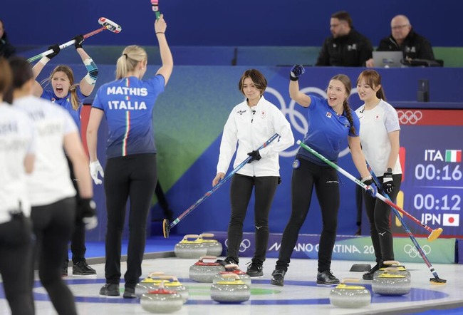 カーリング女子(1勝6敗・最下位)吉村は涙「思い描いていた結果にはならなかった」