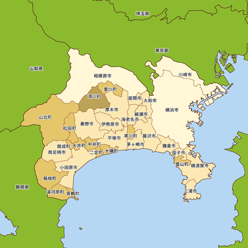 神奈川県(市町村)