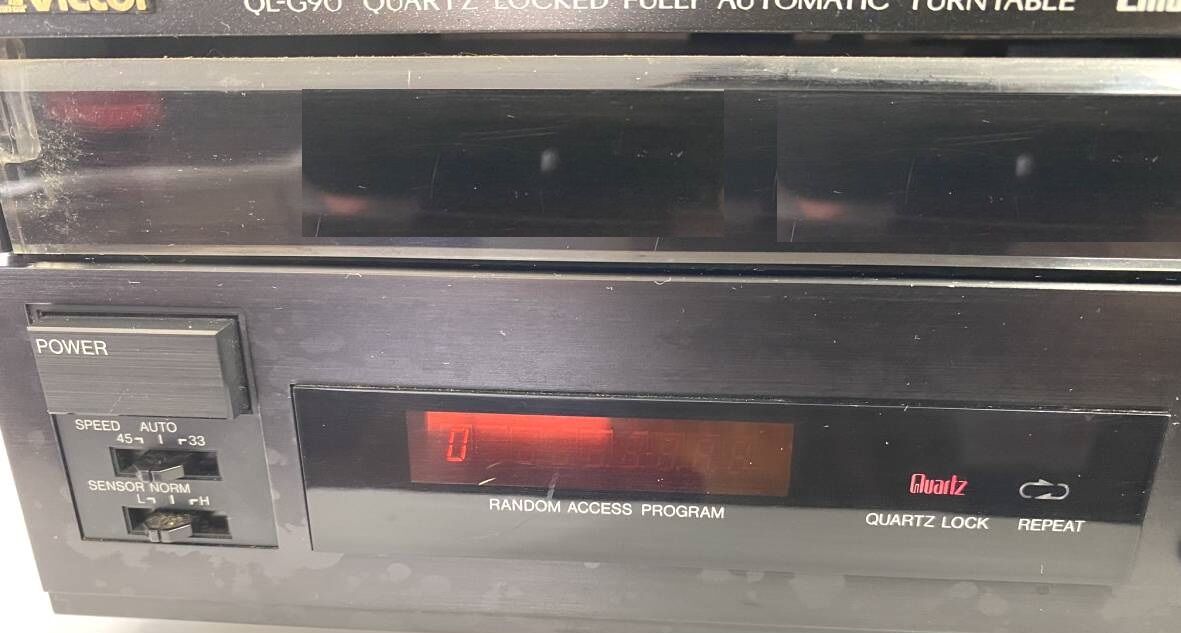 レコードプレーヤー（QL-G90）を弄る。（その1） : 趣味の覚書