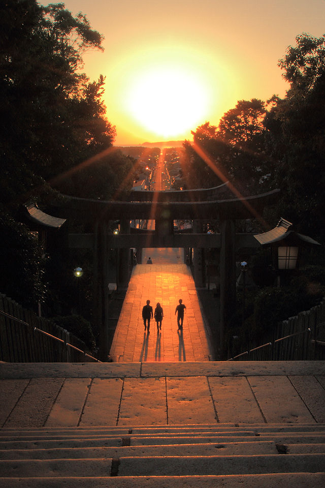 夕陽
