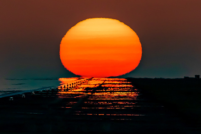 夕陽