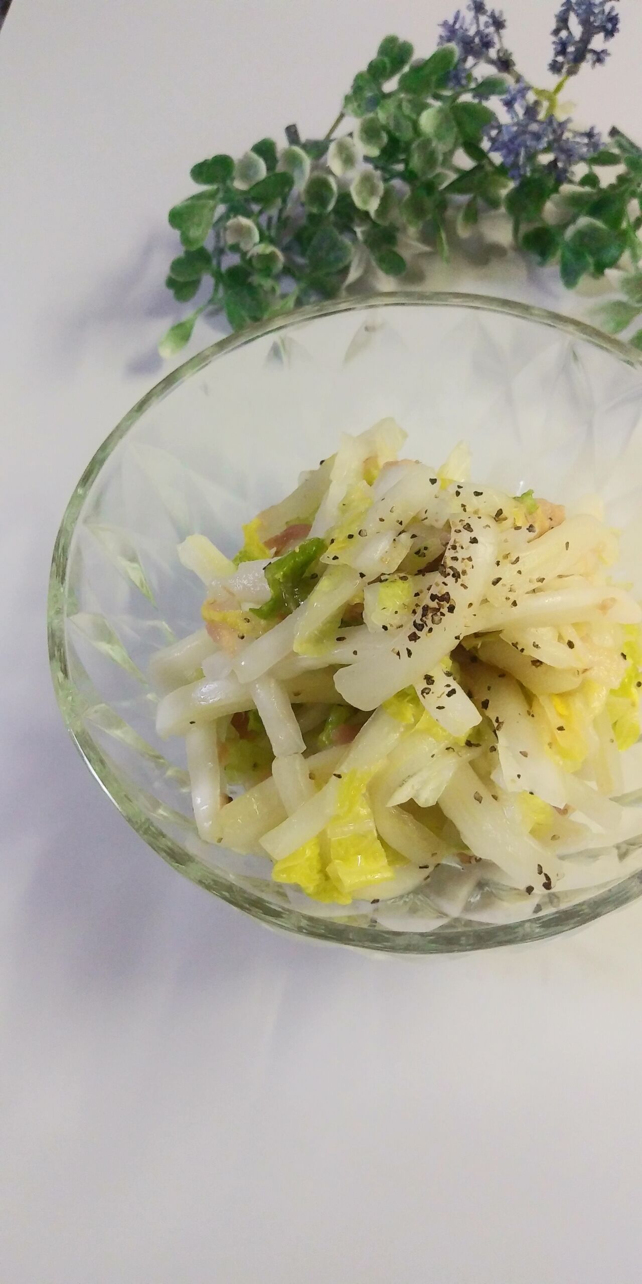 もりもり食べれる白菜のサラダ まいにちもりもりおうちごはん