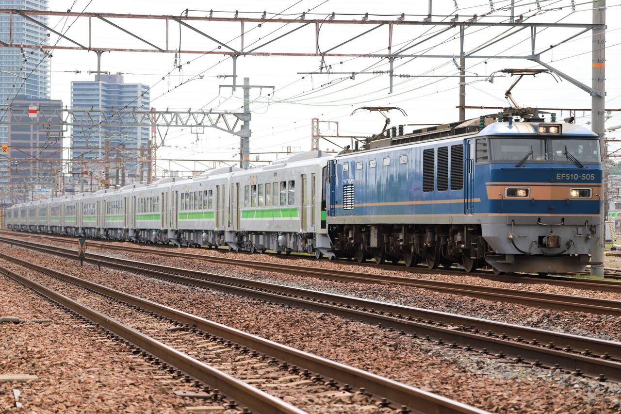 甲種 Jr北 H100系 12連は壮観 やまちゃんの気まま鉄旅