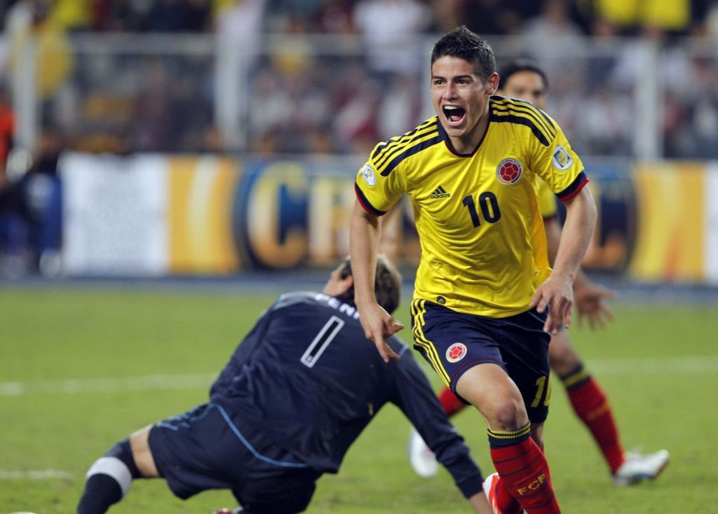 ジェームス ロドリゲス コロンビア James Rodriguez World Football Young Star Catalogue サッカー世界のヤングスター名鑑