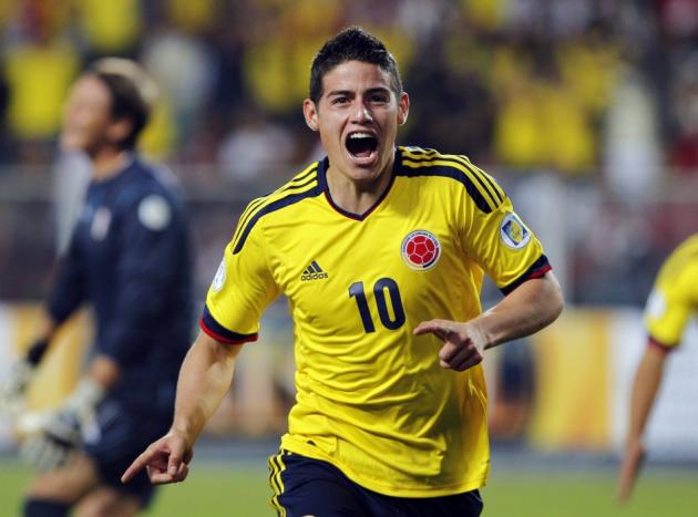 ジェームス ロドリゲス コロンビア James Rodriguez World Football Young Star Catalogue サッカー世界のヤングスター名鑑