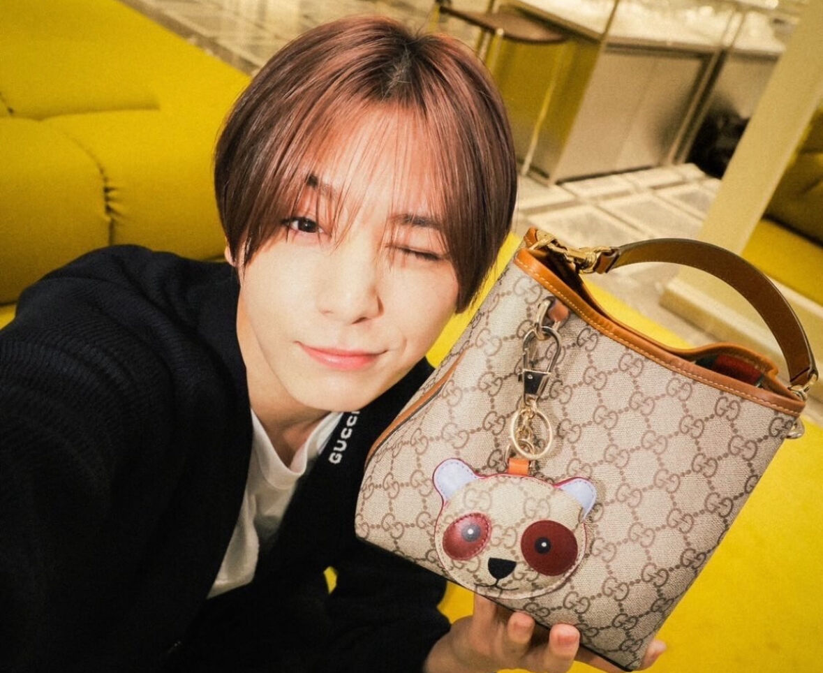 GUCCI✖️山田涼介✖️パンダチャーム🐼可愛いが過ぎる🐼 3/8Ryosukeの