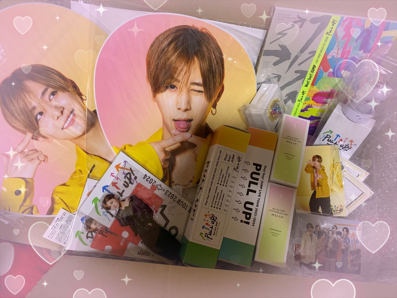 PULLUP!グッズやっと届きました😭 @12/16PULLUPグッズ : 山田
