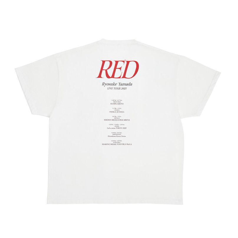 山田涼介ソロコンREDグッズはもれなく全部買えました🥰涼介初ソロコン