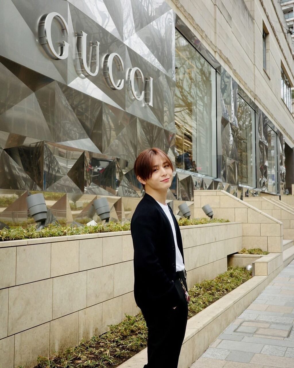 GUCCI✖️山田涼介✖️パンダチャーム🐼可愛いが過ぎる🐼 3/8Ryosukeの