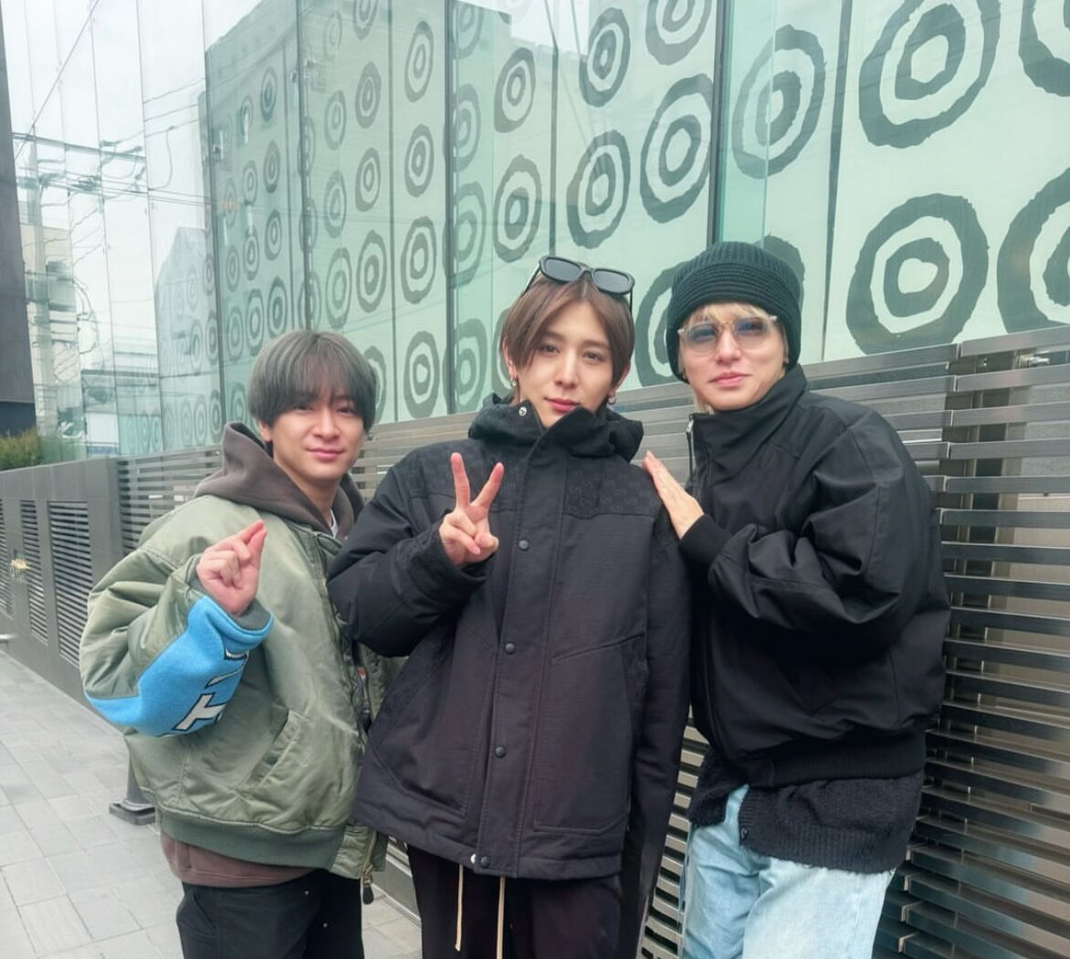 涼介韓国旅行にいのちねが弾丸参加した写真あげてくれてるぅ🥰ちぃに