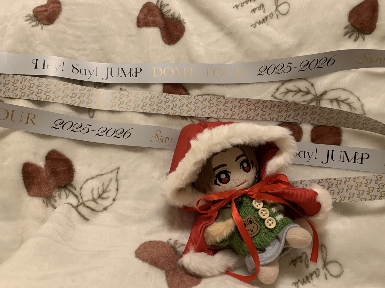 12/14JUMP福岡ラスト銀テープ Hey!Say!JUMP DOMETOUR2025-2026 Ssay 白