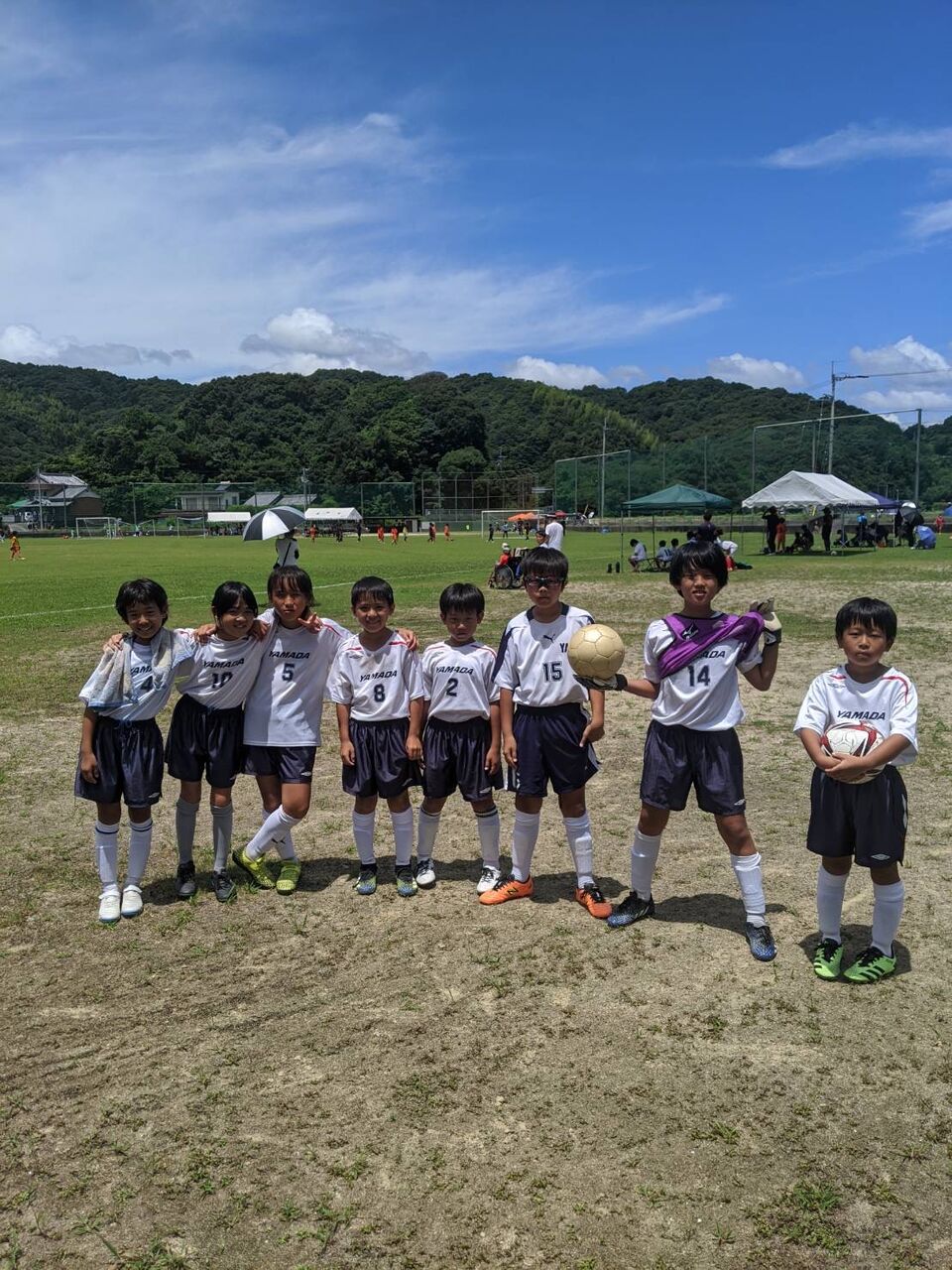 7 22練習試合 山田少年サッカー