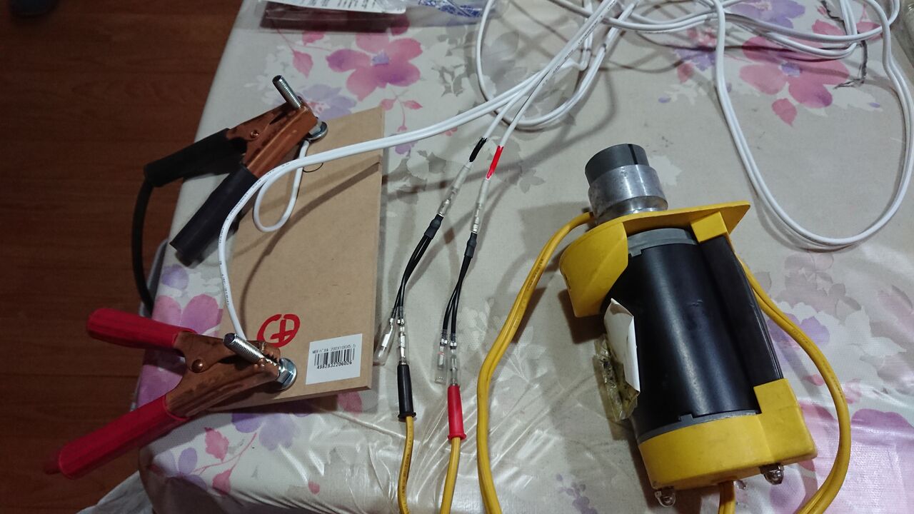 スターターを車のバッテリーに ラジコンヘリ万年初心者のブログ
