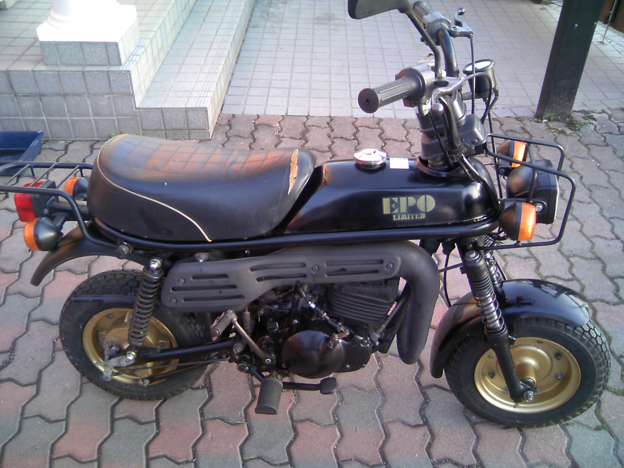 スズキ エポPV50用社外チャンバーGIANNELLI ジネリ 新品保管品 ZX-4RR