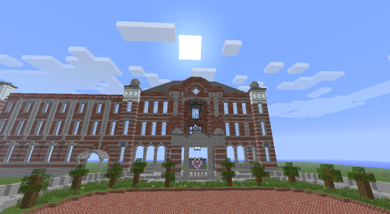 東京都再現project 東京駅作成 やまぴろんのminecraft建築日記 東京都再現project 東京駅作成 やまぴろんのminecraft建築日記