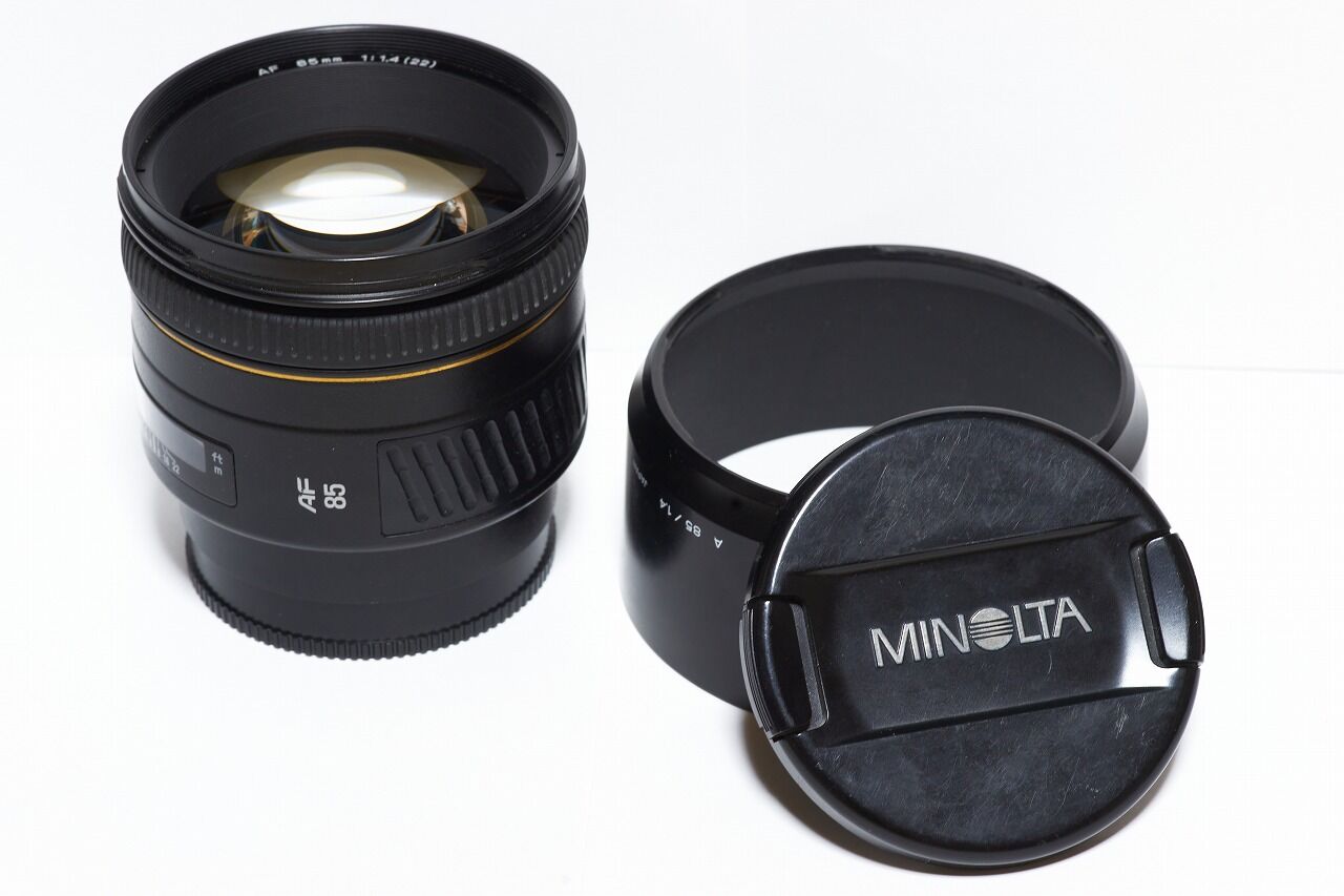 MINOLTA AF 85mm/1.4G レンス゛