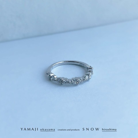 YAMAJI店長のネイル&ジュエリーコーディネート_ダイヤ