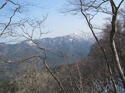 ⑤馬場目岳