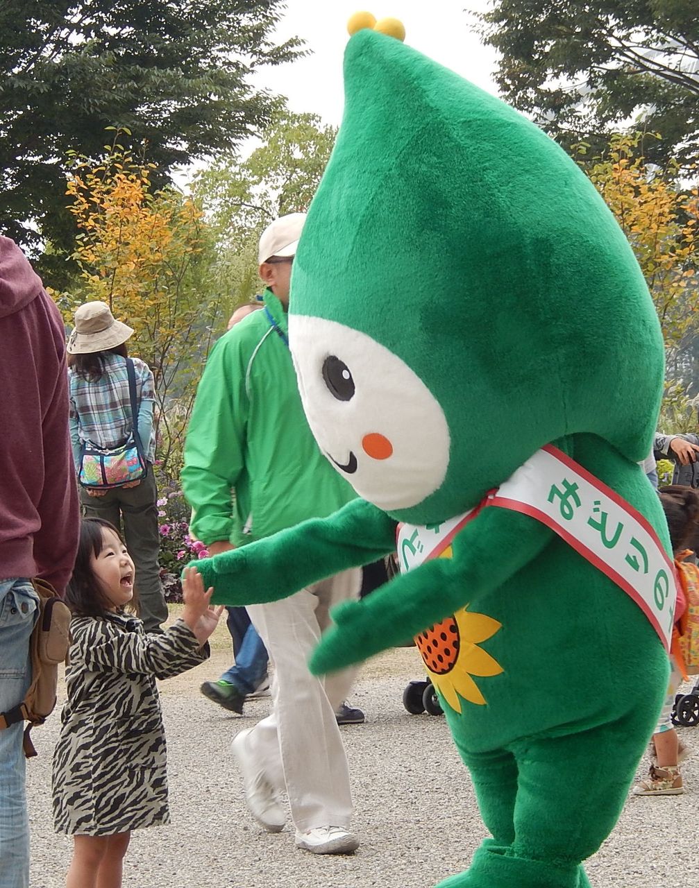 豊田市のゆるキャラ カホちゃん やつば池散歩道 豊田市 のブログ