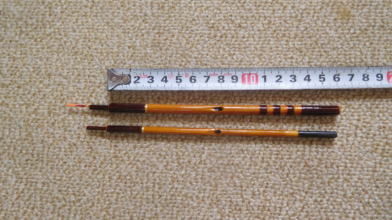 外出自粛でタナゴ竿直し Part2 やまめ１１０番