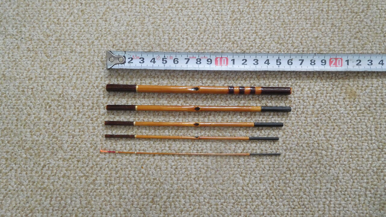 外出自粛でタナゴ竿直し Part2 やまめ１１０番