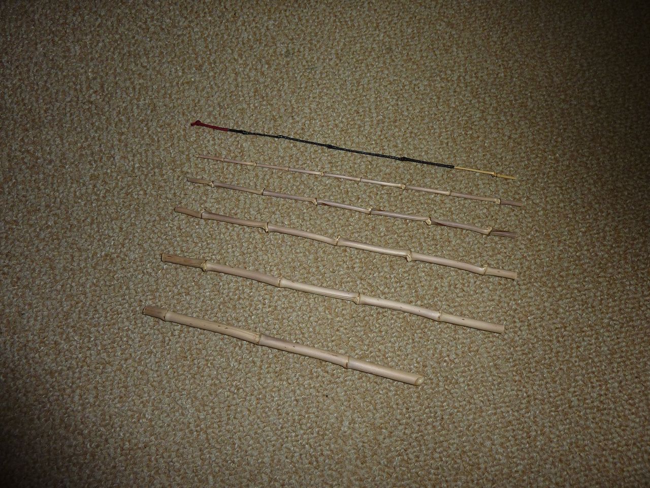 寒竹タナゴ竿の自作 やまめ１１０番