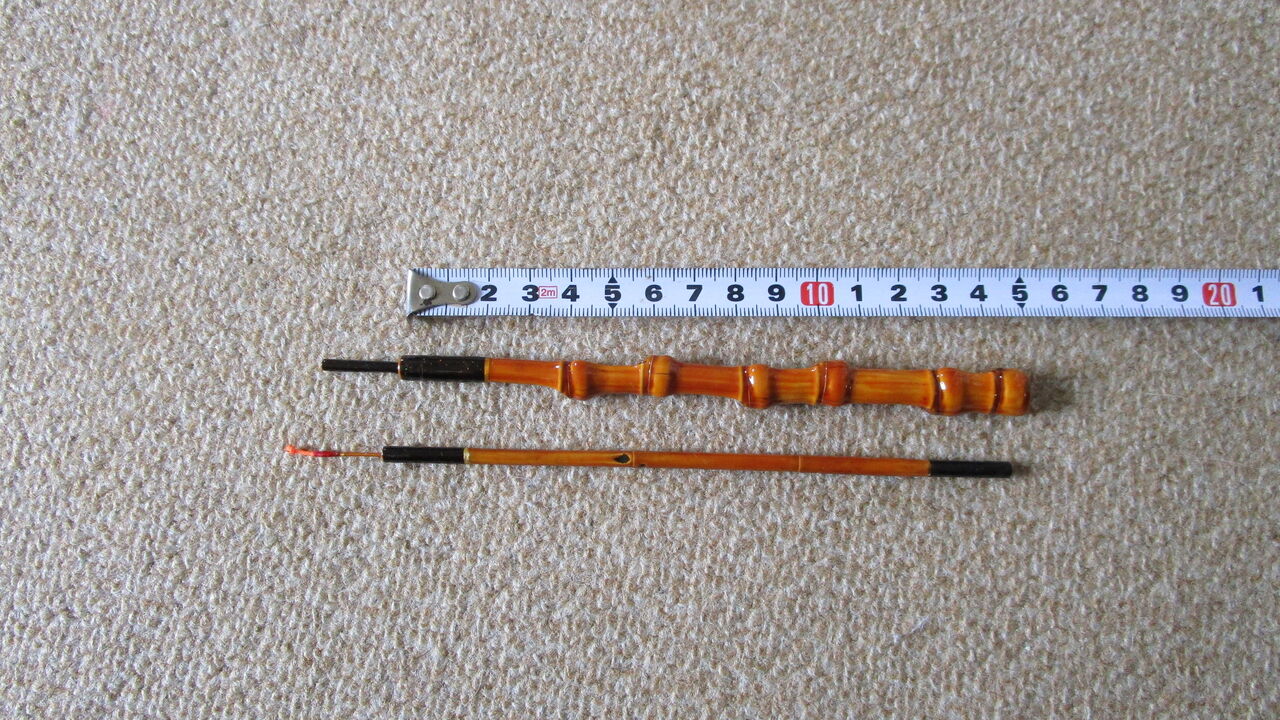 布袋竹手元のタナゴ竹竿作り やまめ110番