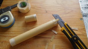 タナゴ竿ケース作り (2)
