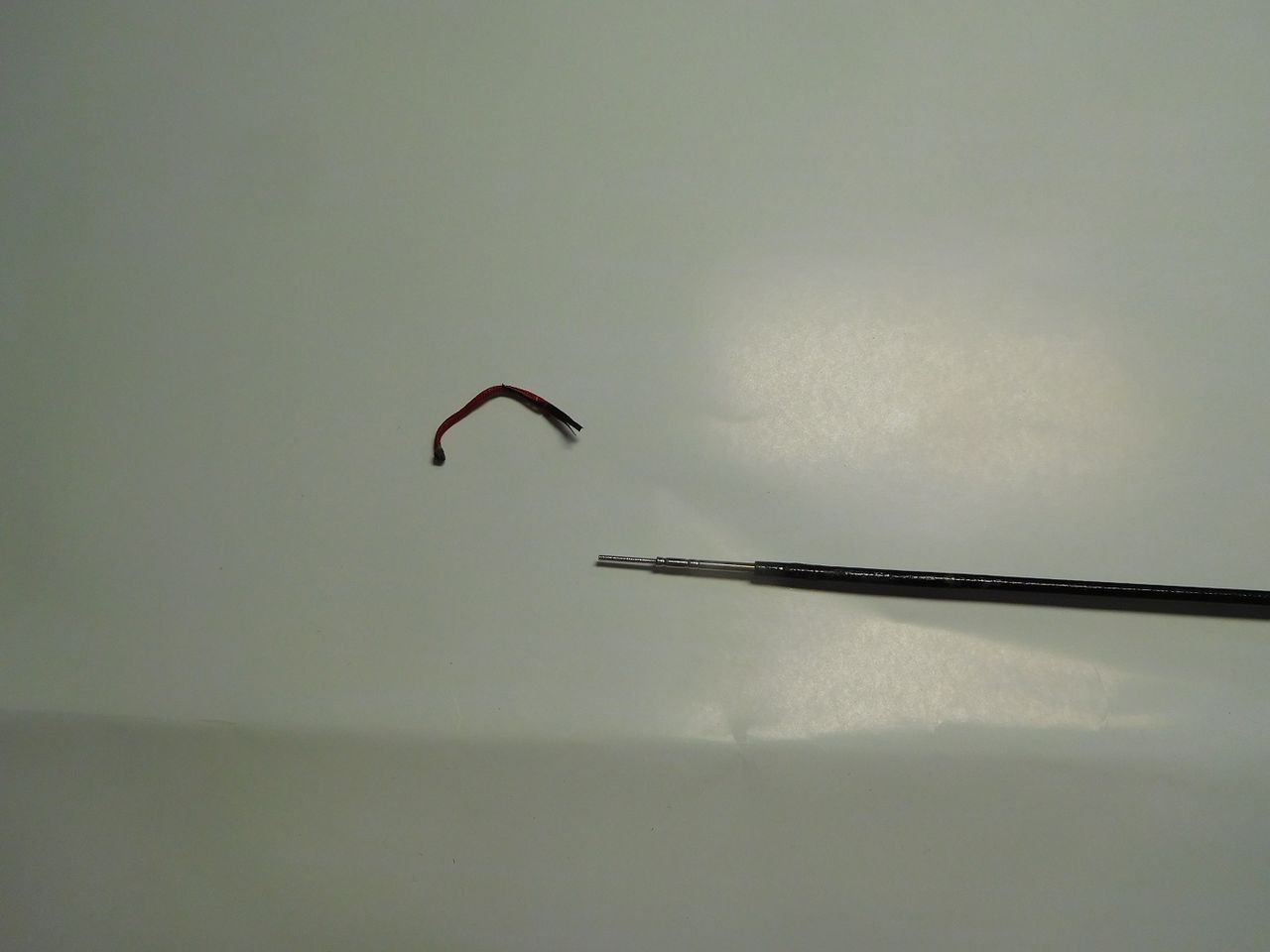 テンカラ竿のリリアン交換 やまめ１１０番