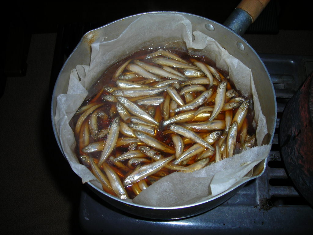 ワカサギの甘露煮 やまめ110番 ワカサギの甘露煮 やまめ110番