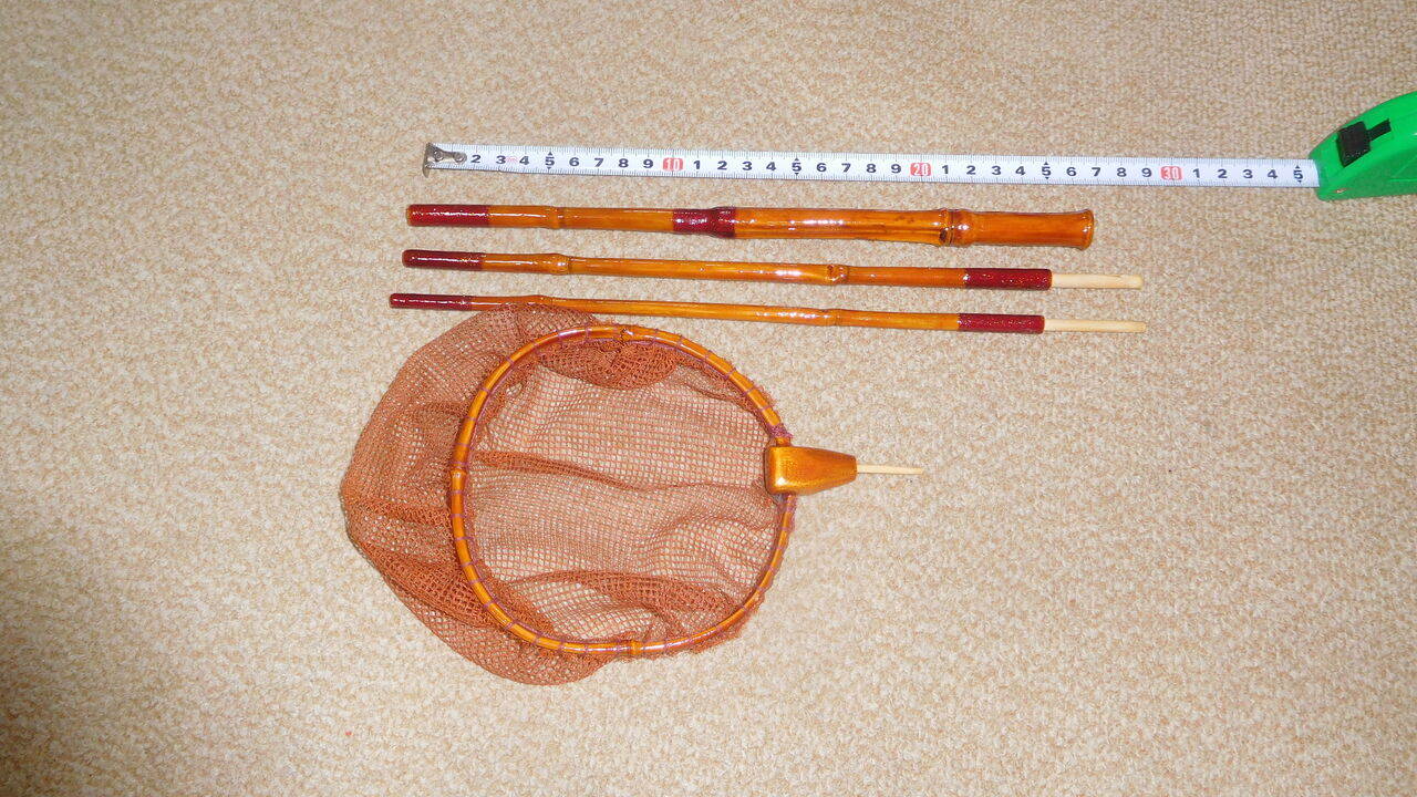 数量限定】 超高級品❗️ 希少❗️ タモ枠 素材 モミ タナゴ釣り 小鮒