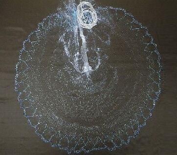 投網 １０節 ６００目 ５ ２５kg 糸の太さ３ 2号 全長１８センチ以上 鮎 ウグイ等 初心者 上級向き No 011 フィッシング 売買されたオークション情報 Yahooの商品情報をアーカイブ公開 オークファン Aucfan Com