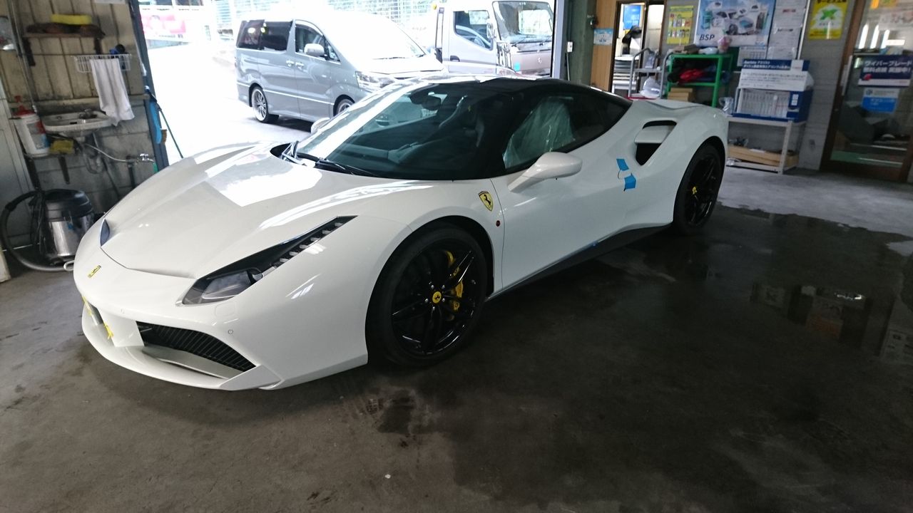 フェラーリ f488 gtb やっと完成 納車 ボッシュカーサービス 有限会社 山田自動車 フェラーリ f488 gtb やっと完成 納車 ボッシュカーサービス 有限会社 山田自動車