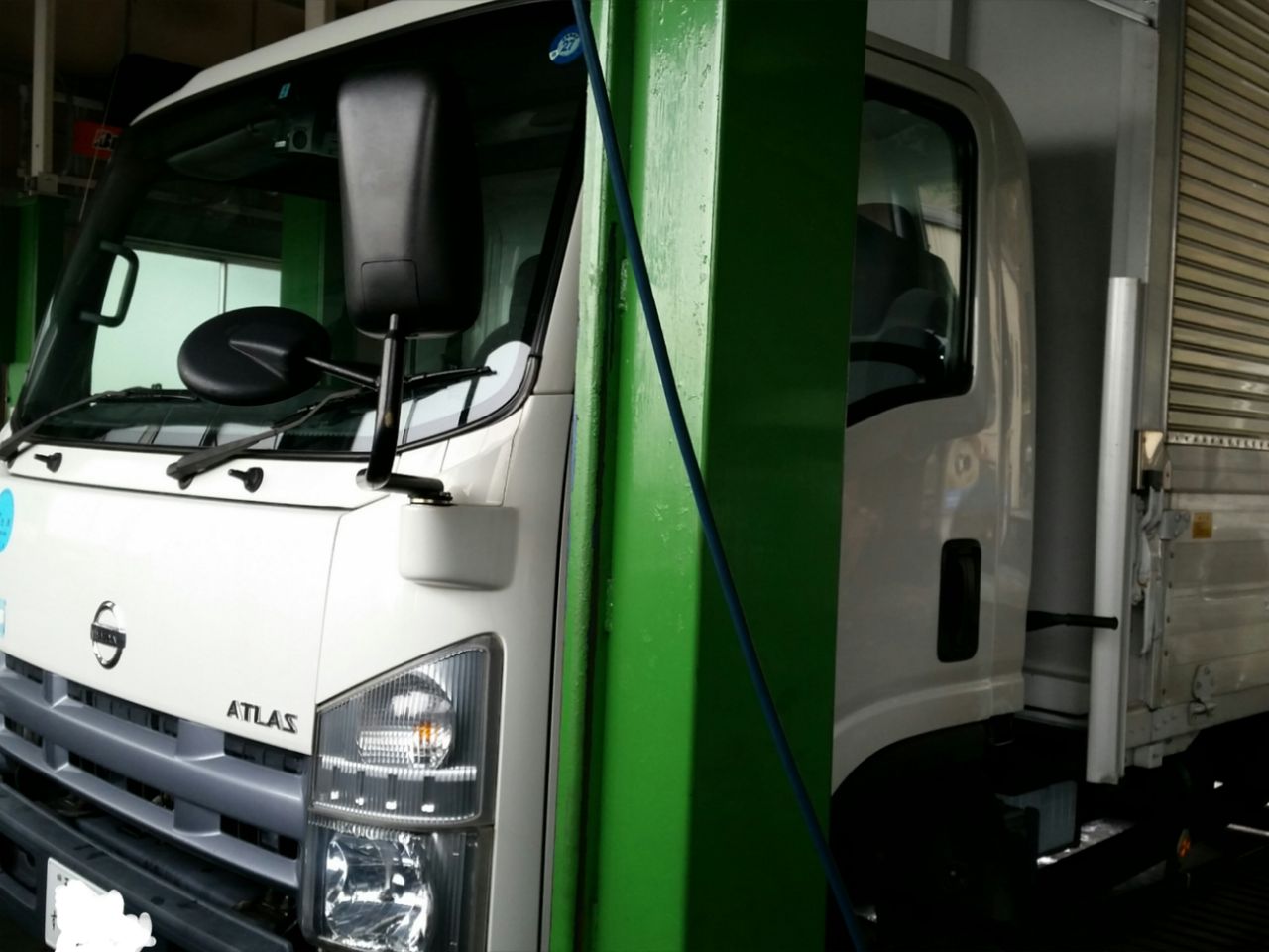 日産 アトラス車検と変速不良 ボッシュカーサービス 有限会社 山田自動車