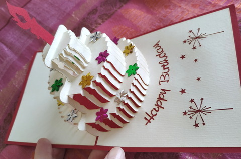 Vietnam Handmade Pop Up Greeting Card_Birthday_03