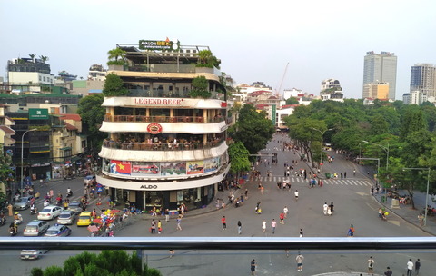 View from Coffee Club