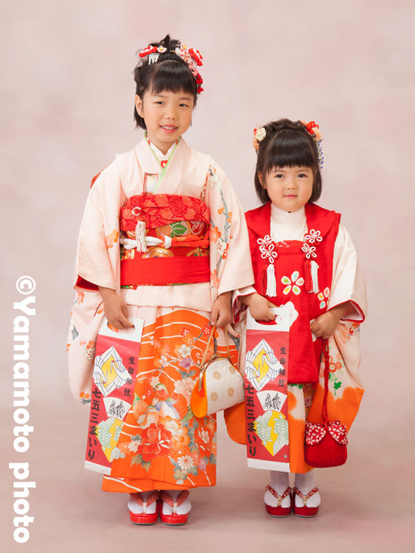 三姉妹さん 七五三 山本写真館のシロとチャーのブログ