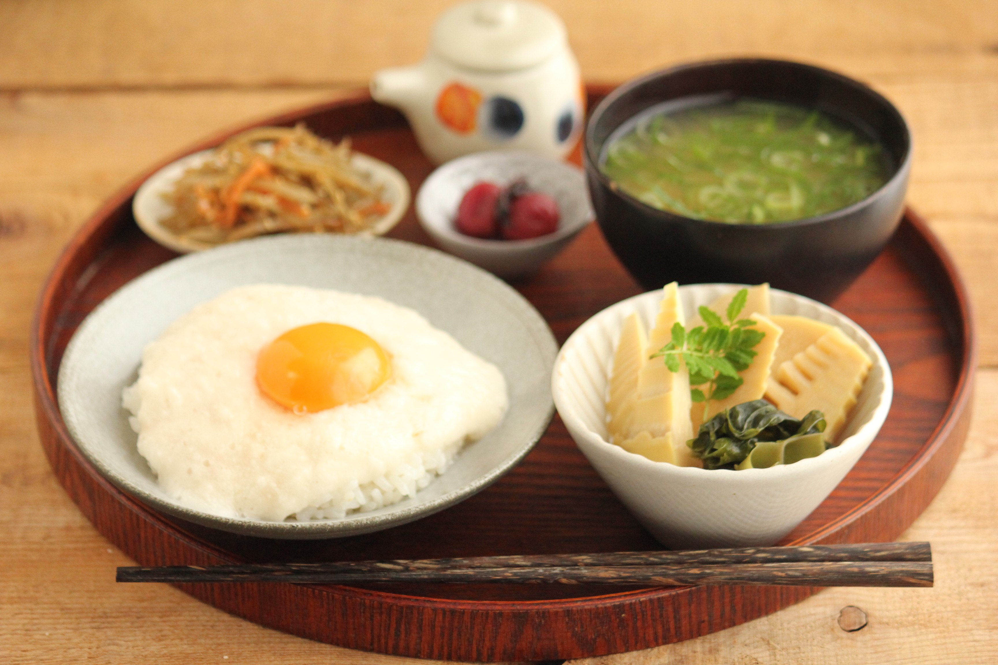 時間がない日のとろろご飯と筍煮 ビジュアル系フード Powered By ライブドアブログ