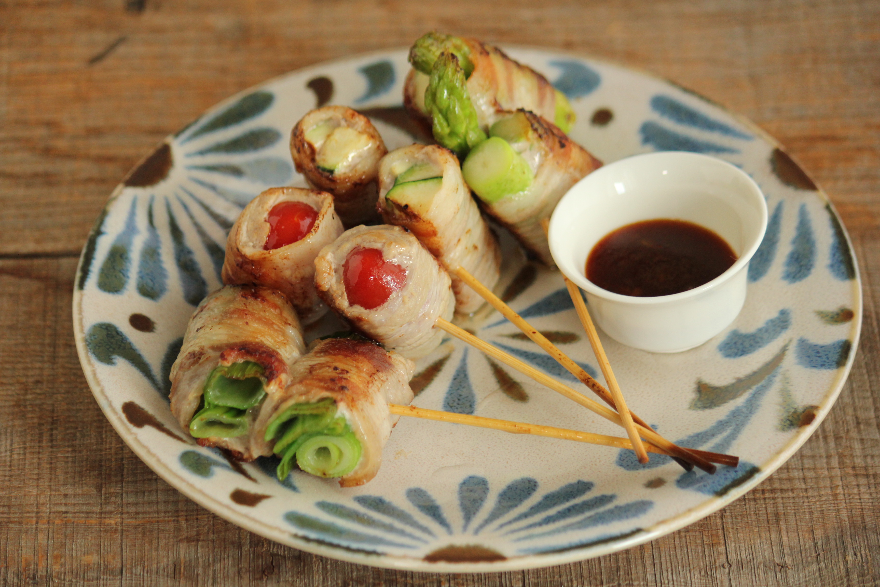 おつまみレシピ ピリ辛肉巻き夏野菜ときどき九条ねぎ ビジュアル系フード Powered By ライブドアブログ