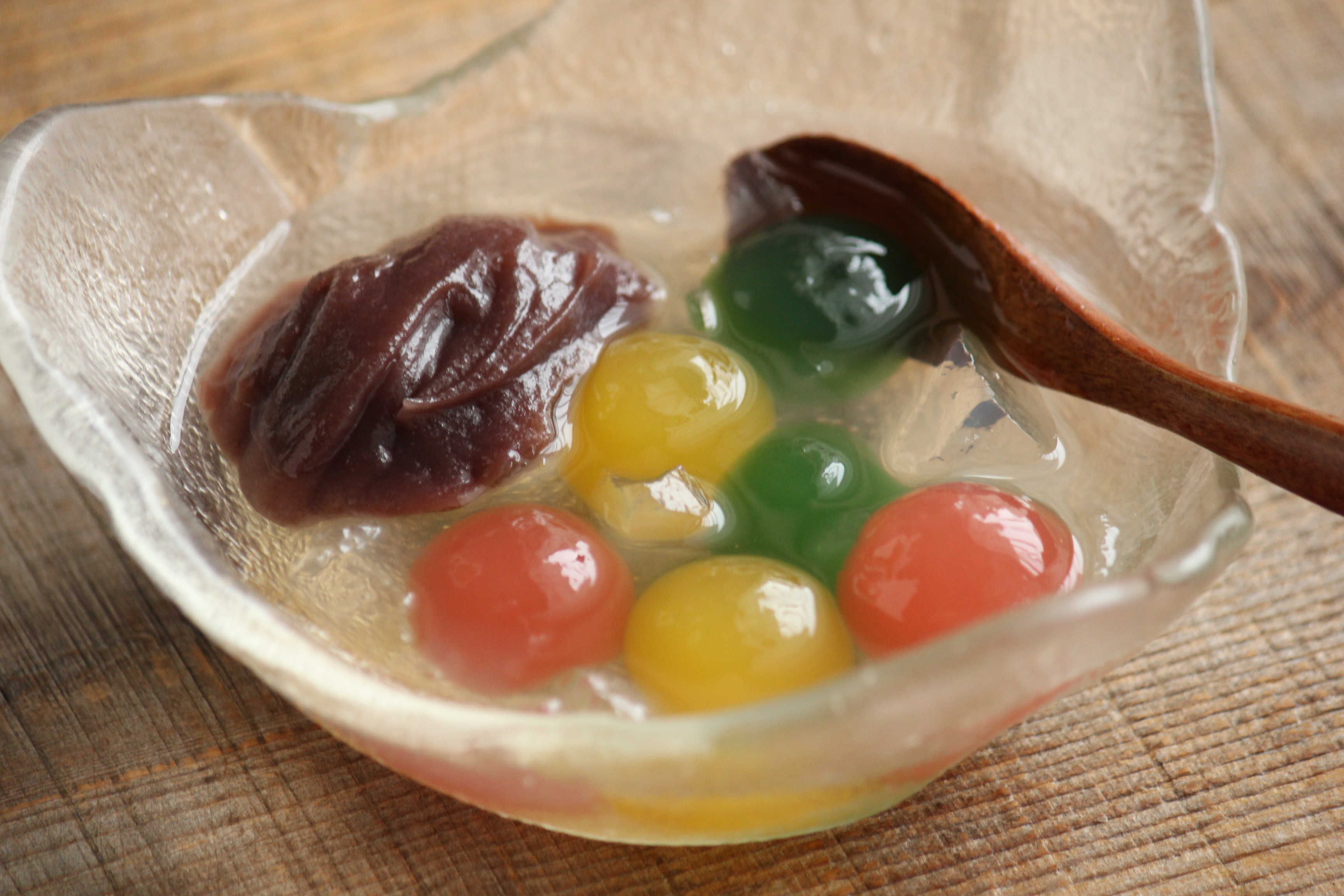 日本橋屋長兵衛の涼あんみつ 花火玉 日々のごはんとおやつのネタ帳 簡単なのも 丁寧なのも Powered By ライブドアブログ