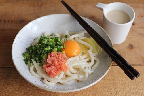 簡単3分 濃厚クリーミー明太釜玉豆乳うどん ビジュアル系フード Powered By ライブドアブログ 簡単3分 濃厚クリーミー明太釜玉豆乳うどん ビジュアル系フード Powered By ライブドアブログ