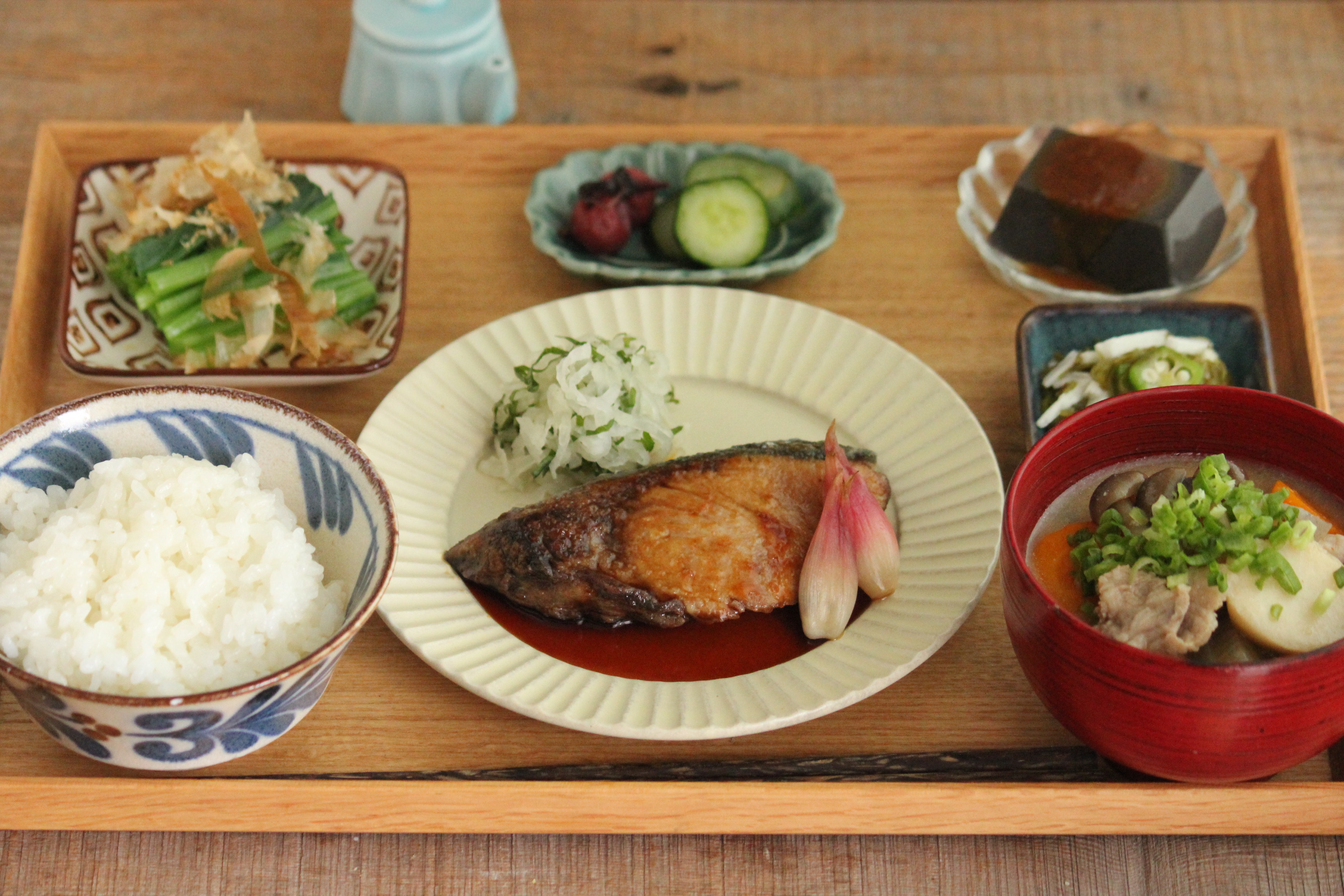 鰤の照り焼き献立 日々のごはんとおやつのネタ帳 簡単なのも 丁寧なのも Powered By ライブドアブログ