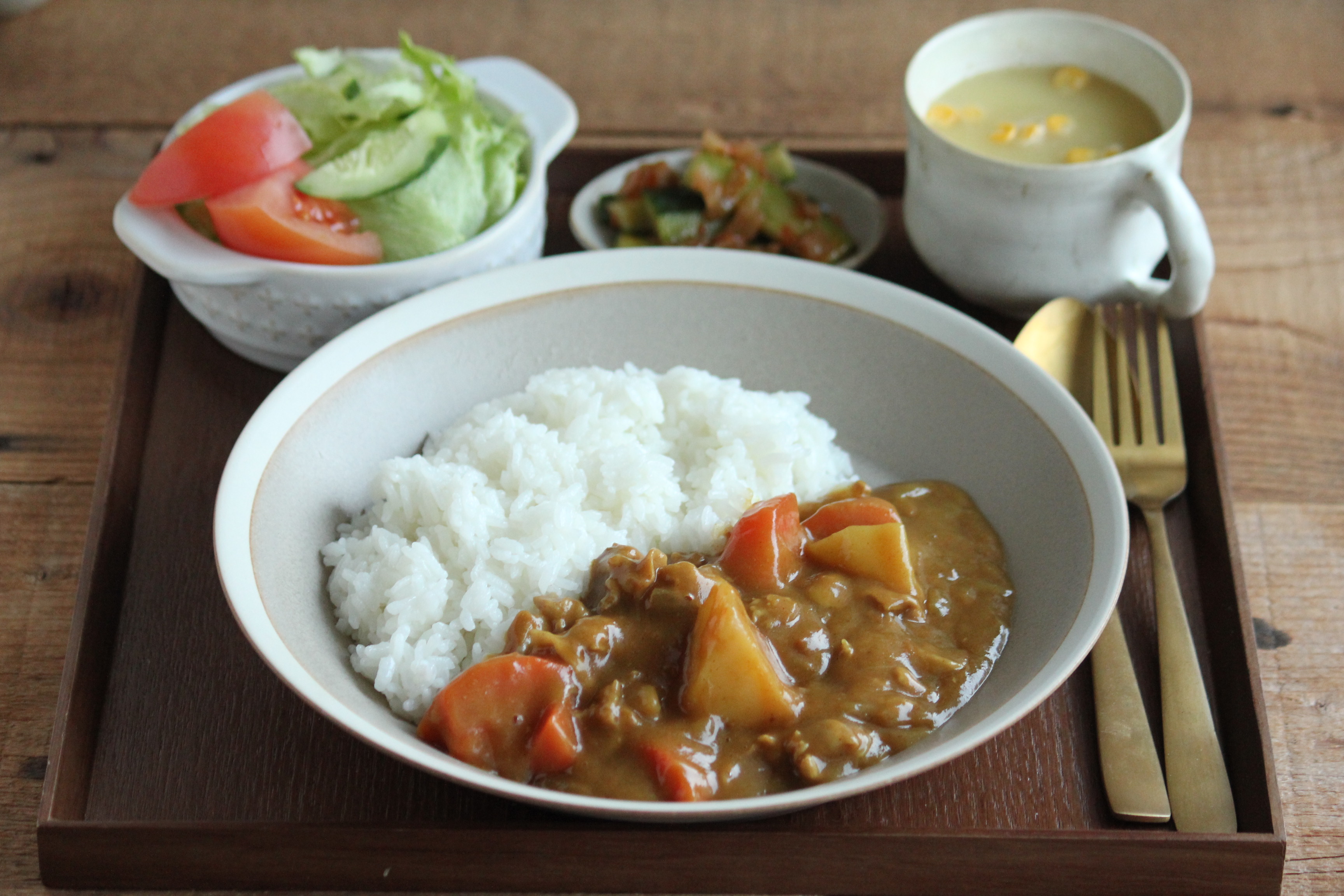 ただのカレーライスってやっぱりいいです献立 ビジュアル系フード Powered By ライブドアブログ